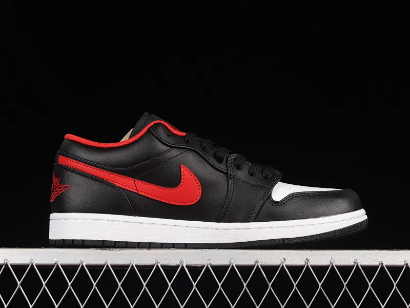 All categories Air Jordan Jordan series basketball shoes Air Jordan 1 Low G version pure original Air Jordan 1 Low "White Toe" AJ1 Joe 1 small black red toe low-top basketball shoes 553558-063